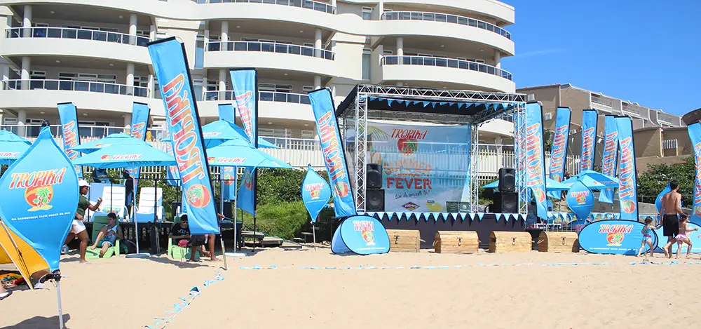 Tropika Beach Setup